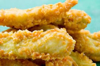 Crunchy High-Protein Air Fryer Chicken Strips Recipe Unveiled