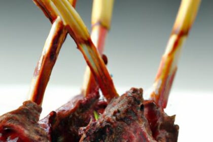 Lamb Lollipops: Savory Bites of Tender Gourmet Delight