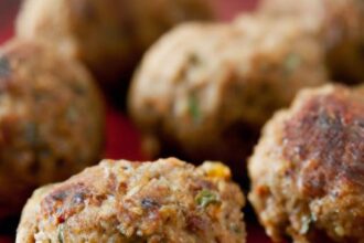 Savory Baked Turkey Meatballs: Healthy Comfort in Every Bite