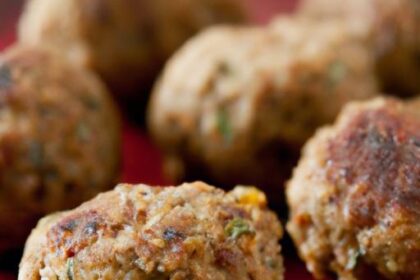Savory Baked Turkey Meatballs: Healthy Comfort in Every Bite