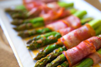 Crispy Turkey Bacon-Wrapped Asparagus Bites: A Flavorful Twist