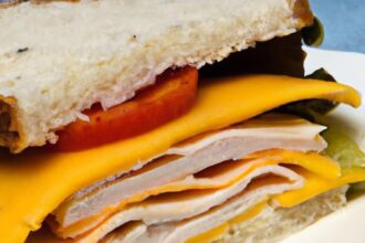 The Perfect Turkey and Cheese Sandwich: A Savory Delight