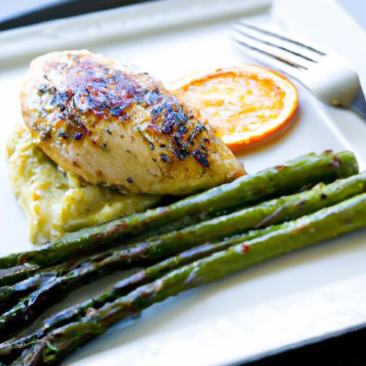 Zesty Lemon Herb Chicken ⁣with Tender Asparagus⁤ Delight