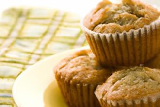 Boost Your Day: Wholesome High Protein Banana Muffins Recipe