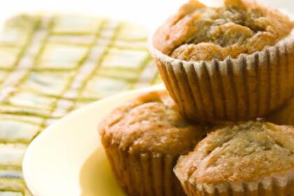 Boost Your Day: Wholesome High Protein Banana Muffins Recipe