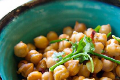 Crunchy Roasted Chickpeas: A Spiced Snack Sensation