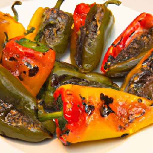 Crispy & Vibrant: Air Fryer Greek-Style Roasted Peppers