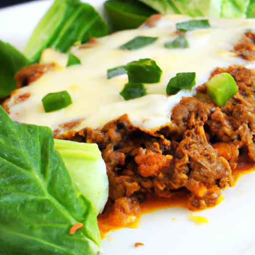 Savory Mexican Ground Beef with Spinach & Cheese Delight