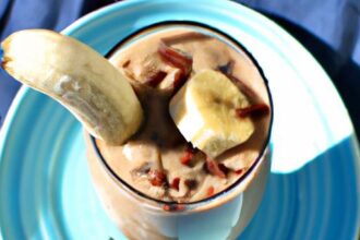 Decadent Chocolate Banana Smoothie: A Healthy Treat Blend
