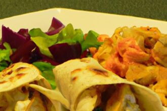 Melted Magic: How to Make Cheesy Garlic Chicken Wraps