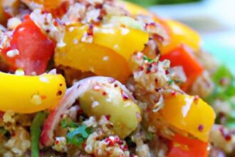 Brighten Your Table with a Zesty Mediterranean Quinoa Salad