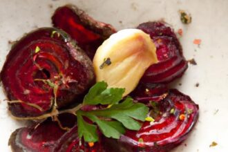 Crispy Air Fryer Garlic Roasted Beets: A Flavorful Twist