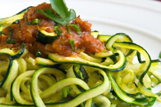 Twist on Tradition: Zucchini Noodles with Vibrant Marinara