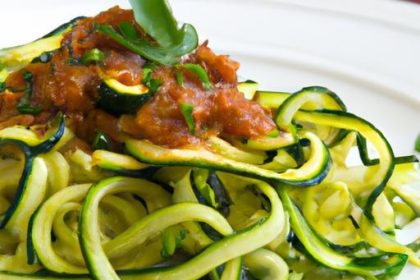 Twist on Tradition: Zucchini Noodles with Vibrant Marinara