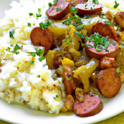 Spice Up Dinner with a Cajun Sausage and Rice Skillet