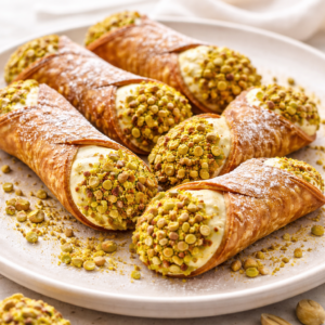 Cannoli with Pistachio