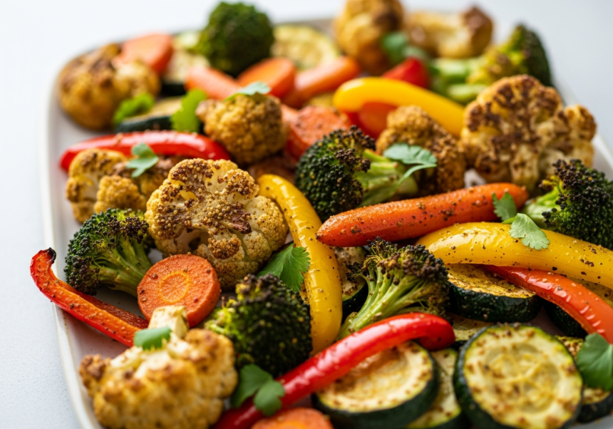 Crispy Za'atar Veggies