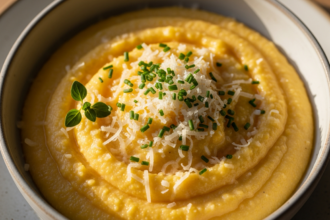 Silky Parmesan Polenta