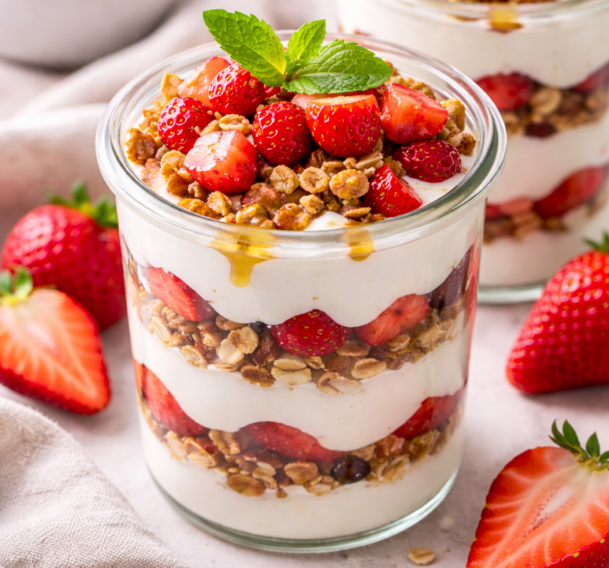 Strawberry Yogurt Parfait