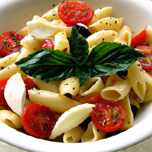 Fresh & Flavorful Caprese Pasta Salad:​ A Perfect Summer dish