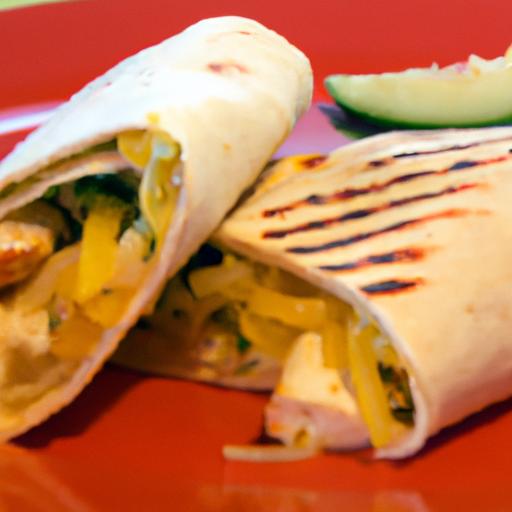Melted Magic: How to Make Cheesy Garlic Chicken Wraps