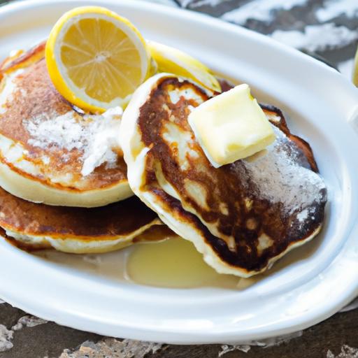 Bright & Fluffy Lemon Ricotta Pancakes: A Zesty Breakfast Delight