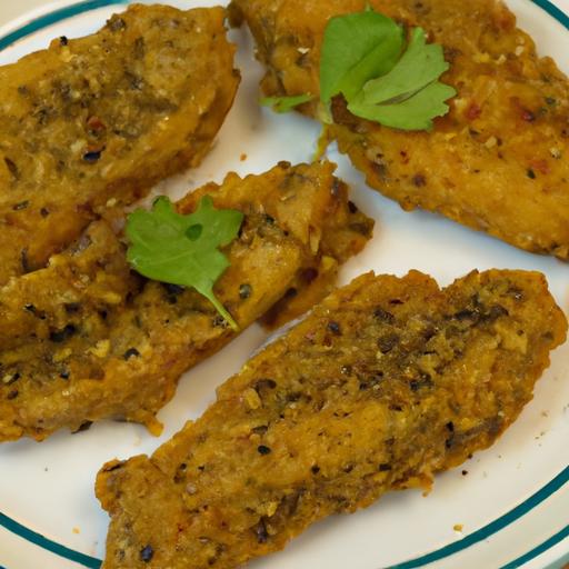 crispy Air Fryer Vegan Chicken-Style Strips: Plant-Based Delight