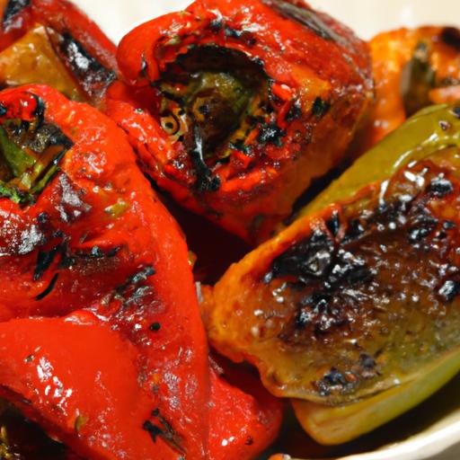 Crispy & Vibrant: Air Fryer Greek-Style Roasted Peppers