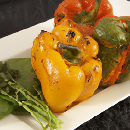 Crispy & Flavorful: Stuffed Bell Peppers Made in Air Fryer