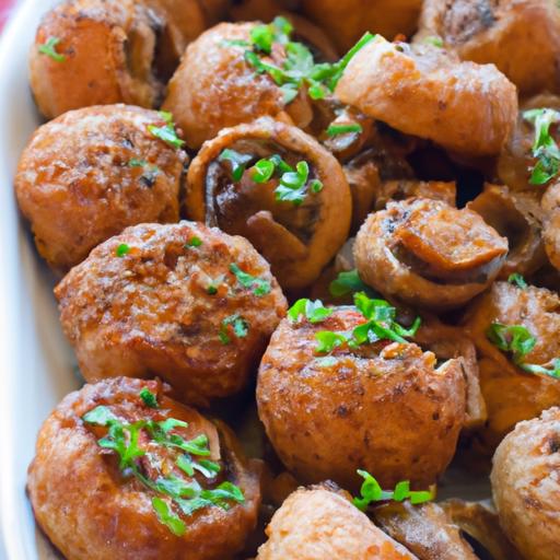 Crispy Air Fryer Stuffed Mushrooms: A Flavorful Delight