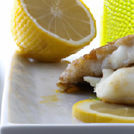 Zesty Baked Cod with Lemon & Garlic: A Flavorful Delight