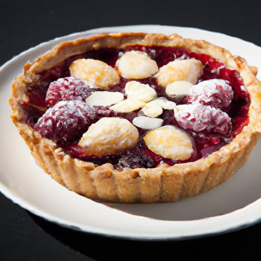Raspberry Almond Tart:⁣ A ⁢perfect Blend of Sweet & Nutty ​Delight