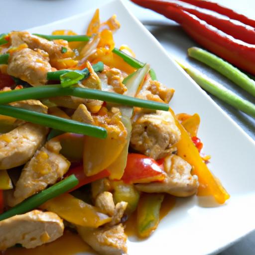 Savor the Zesty Delight of Taiwan Spicy Ground Chicken Stir Fry