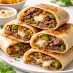 Philly Cheesesteak Wrap