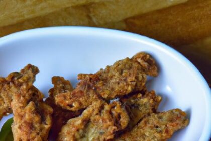 Crispy Air Fryer Vegan Chicken-Style Strips: Plant-Based Delight