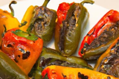 Crispy & Vibrant: Air Fryer Greek-Style Roasted Peppers