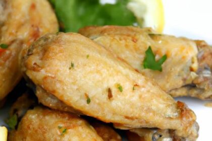 Zesty Baked Lemon Pepper Chicken Wings Recipe to Savor