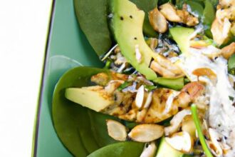 Zesty Chicken & Avocado Salad with Refreshing Lime Dressing