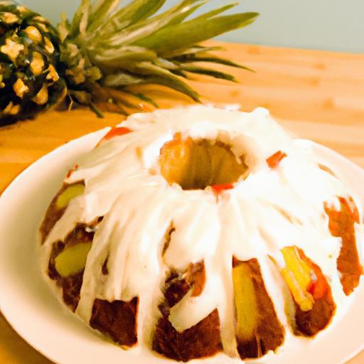 Tropical Delight: The Irresistible Pineapple Coconut Cake