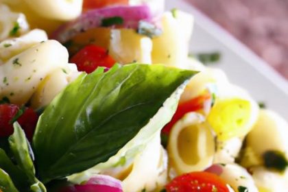 Fresh & Flavorful Caprese Pasta Salad: A Perfect Summer Dish