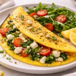 Feta Omlette