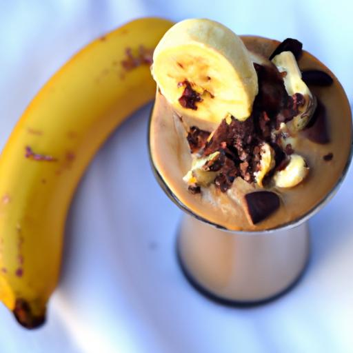 Decadent‍ chocolate ​Banana Smoothie: A Healthy Treat⁣ Blend