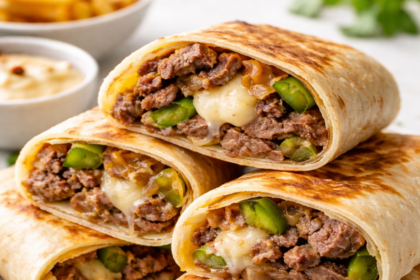 Philly Cheesesteak Wrap