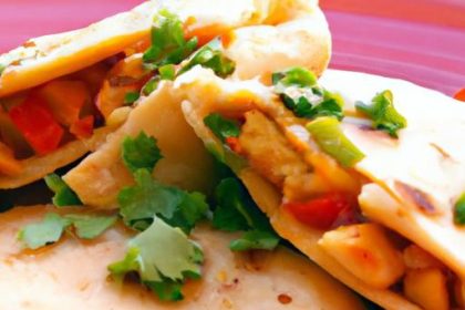 Melted Bliss: Crafting Perfect Veggie and Cheese Quesadillas