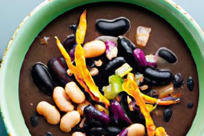 Hearty Purple Black Bean Soup: A Delicious Superfood Recipe