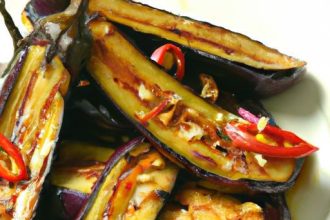 Crispy Air Fryer Thai Chili Eggplant: Bold Flavor Bite