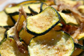 Crispy Parmesan Zucchini Chips: A Healthy Snack Delight