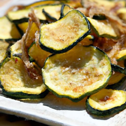 Crispy Parmesan Zucchini Chips: A Healthy Snack Delight