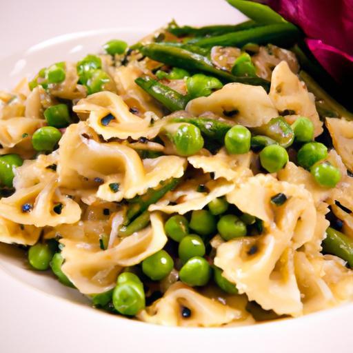 Peas and Pasta: A Fresh Twist on a Classic Comfort Dish