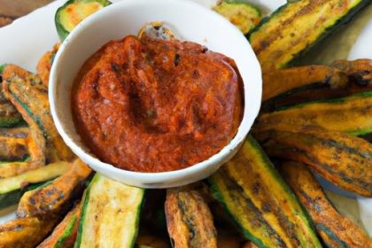 Crispy Air Fryer Harissa Zucchini: A Spicy Veggie Delight